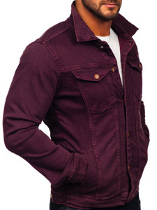 Men's Denim Jacket Claret Bolf 200