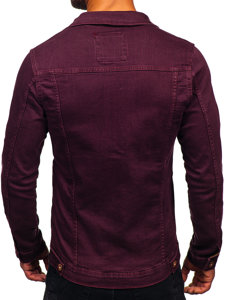 Men's Denim Jacket Claret Bolf 200