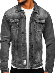 Men's Denim Jacket Grey Bolf MJ500G