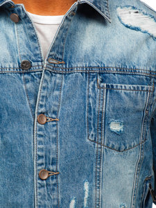 Men's Denim Jacket Sky Blue Bolf MJ501BC