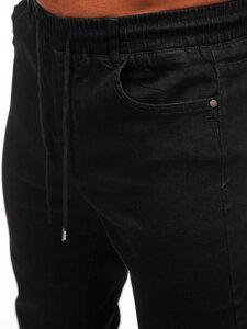 Men's Denim Joggers Black Bolf 8103