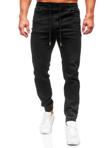 Men's Denim Joggers Black Bolf 8105