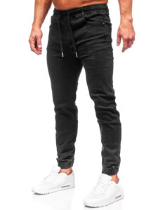 Men's Denim Joggers Black Bolf 8111