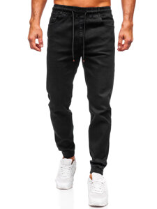 Men's Denim Joggers Black Bolf 8160