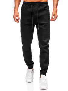 Men's Denim Joggers Black Bolf 8161