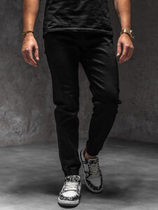 Men's Denim Joggers Black Bolf 8161A1