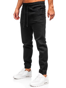 Men's Denim Joggers Black Bolf 8162