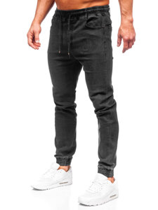 Men's Denim Joggers Black Bolf 9102