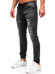 Men's Denim Joggers Black Bolf MP0090N