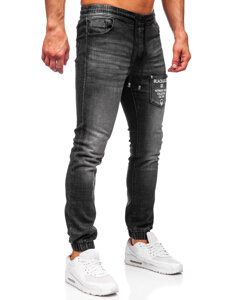 Men's Denim Joggers Black Bolf MP0090N