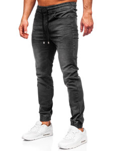 Men's Denim Joggers Black Bolf MP0275N