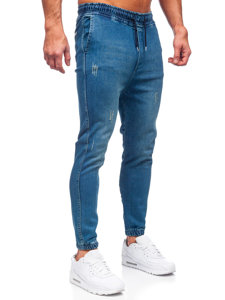 Men's Denim Joggers Navy Blue Bolf 0028