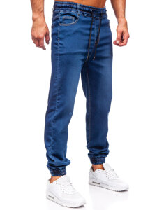 Men's Denim Joggers Navy Blue Bolf 8106