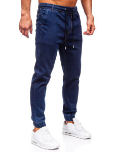 Men's Denim Joggers Navy Blue Bolf 8136