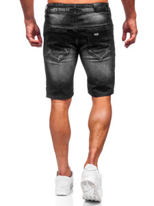 Men's Denim Shorts Black Bolf MP0042N