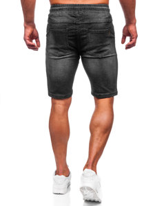 Men's Denim Shorts Black Bolf MP0276N