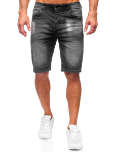 Men's Denim Shorts Black Bolf MP0277N