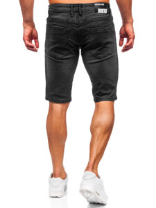 Men's Denim Shorts Black Bolf TF194