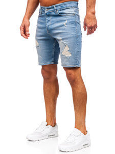 Men's Denim Shorts Blue Bolf 0464