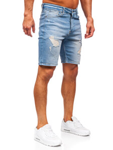 Men's Denim Shorts Blue Bolf 0464