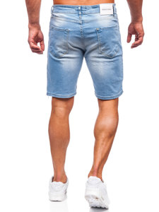 Men's Denim Shorts Blue Bolf 0468