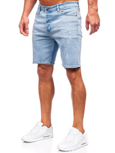 Men's Denim Shorts Blue Bolf 0470