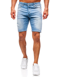 Men's Denim Shorts Blue Bolf 0478