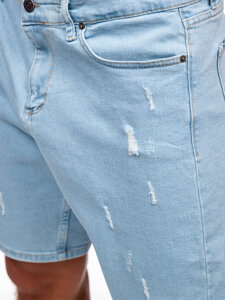 Men's Denim Shorts Blue Bolf 0631