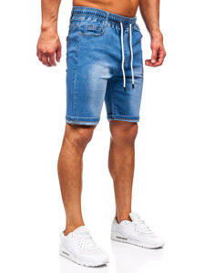 Men's Denim Shorts Blue Bolf 8262