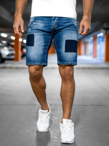 Men's Denim Shorts Blue Bolf MP0037B