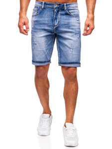 Men's Denim Shorts Blue Bolf NG60367