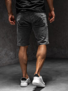 Men's Denim Shorts Graphite Bolf MP0274A1