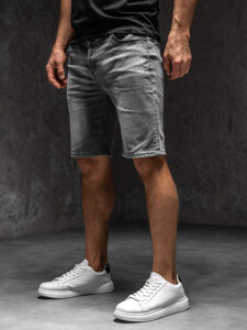 Men's Denim Shorts Graphite Bolf MP0277GCA1