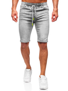 Men's Denim Shorts Grey Bolf TF235