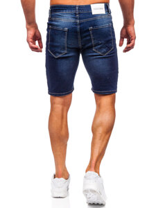 Men's Denim Shorts Navy Blue Bolf 0438