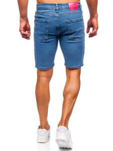 Men's Denim Shorts Navy Blue Bolf 0792