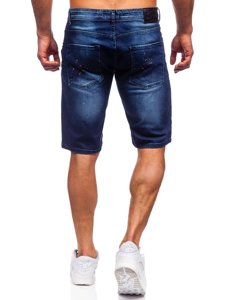 Men's Denim Shorts Navy Blue Bolf 3001