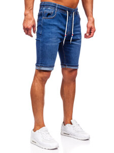 Men's Denim Shorts Navy Blue Bolf 9325