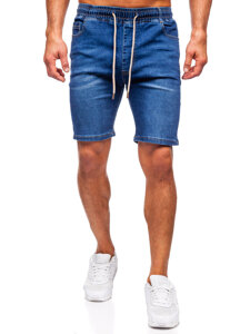 Men's Denim Shorts Navy Blue Bolf 9328