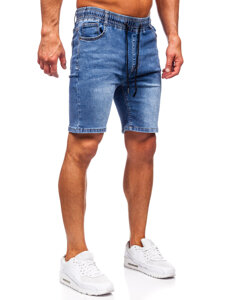 Men's Denim Shorts Navy Blue Bolf 9329