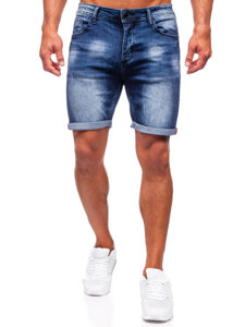 Men's Denim Shorts Navy Blue Bolf MP0260BS