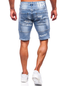 Men's Denim Shorts Sky Blue Bolf MP0259BC