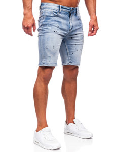 Men's Denim Shorts Sky Blue Bolf MP0262BC