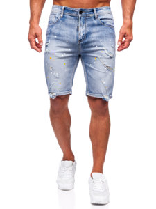 Men's Denim Shorts Sky Blue Bolf MP0263BC