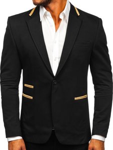 Men's Elegant Blazer Black Bolf 9400