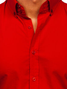 Men's Elegant Long Sleeve Shirt Red Bolf 5821-1