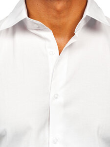 Men’s Elegant Long Sleeve Shirt White Bolf 24740