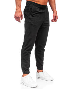 Men's Fleece Jogger Sweatpants Black 4F SPMD014