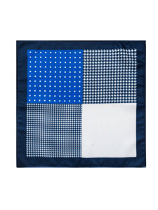 Men's Handkerchief Navy Blue Bolf PO22