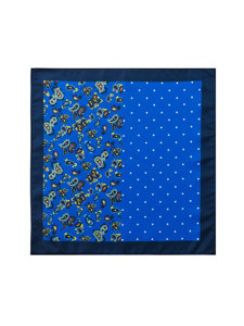 Men's Handkerchief Royal Blue Bolf PO31